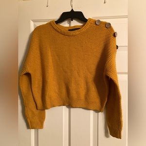 Mustard yellow sweater